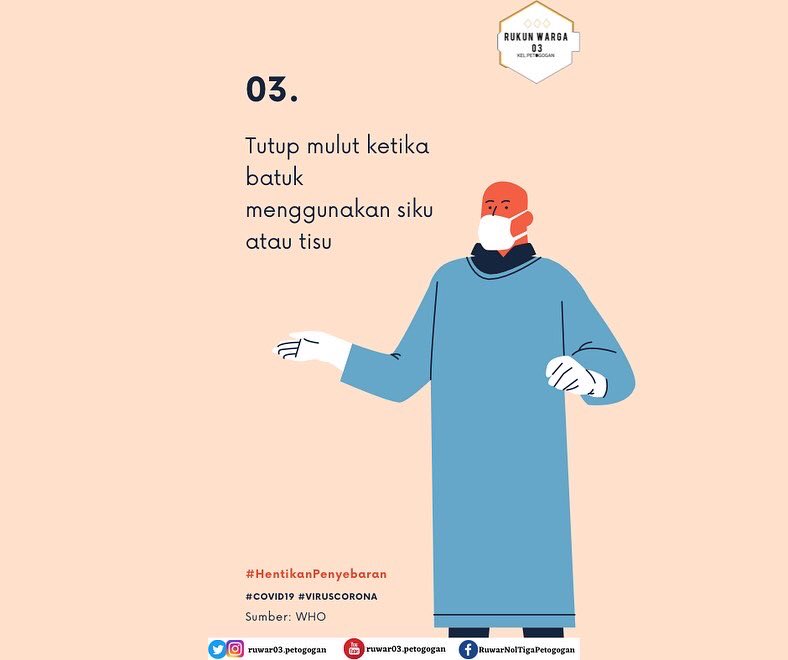ruwar03's tweet photo. Assalamuaikum wr,wb..
Selamat Malam Sobat 03😎
Pandemi belum berakhir, Covid19 masih ada di sekitar kita loh Sobat. Maka dari itu Yuk kita sama-sama jaga diri kita dan keluarga kita dari virus Covid19 dengan 5M yaitu dengan cara :
1. Memakai Masker😷
2. Mencuci Tangan💦 https://t.co/VX8qNjI9V3