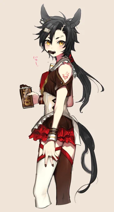 バレンタイン衣装のシャ見たかった 