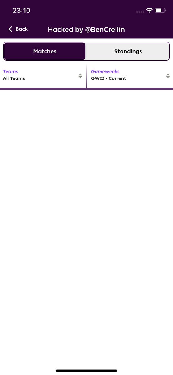 Even put me in a league with all the other victims hahaha