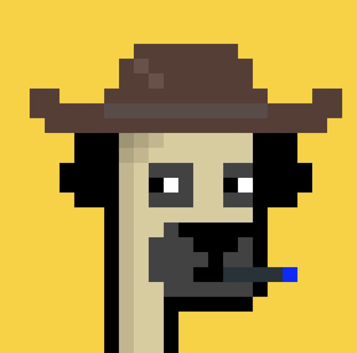 Mattleeves's tweet photo. @pugs_crypto #5 #cowboy #pug https://t.co/DzyQ59TCgV