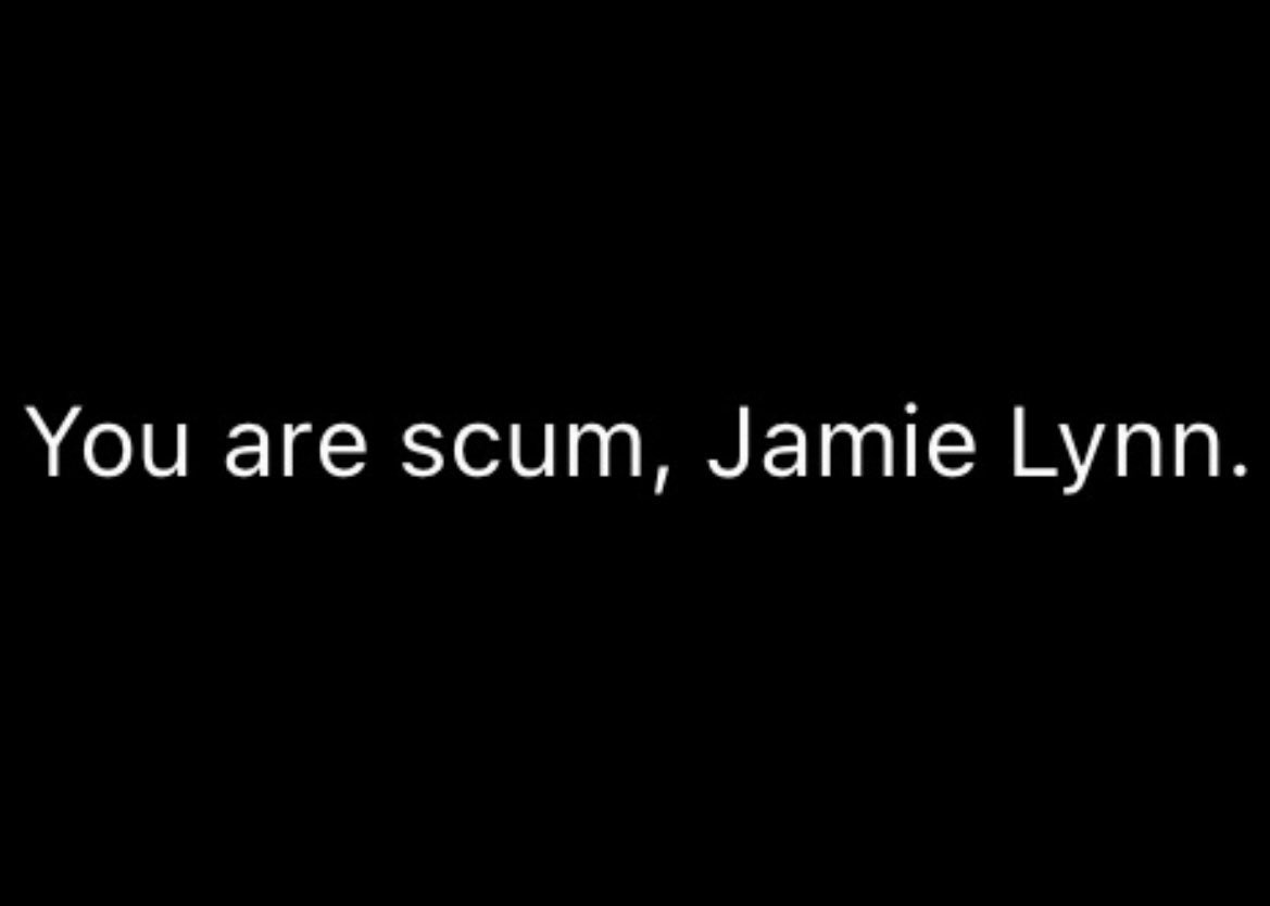 Britney’s very own words.