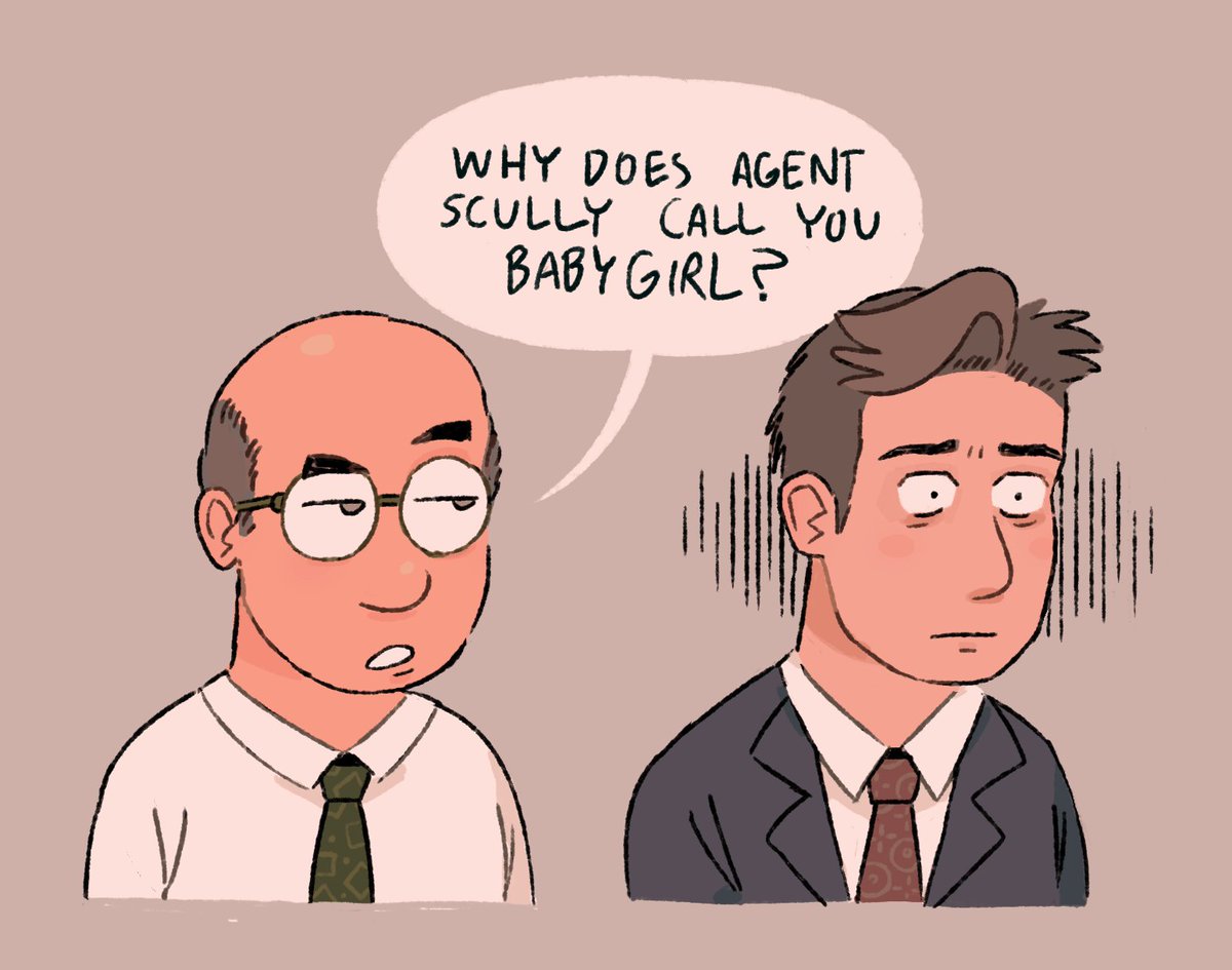 watched x files with oomf. had to make this 