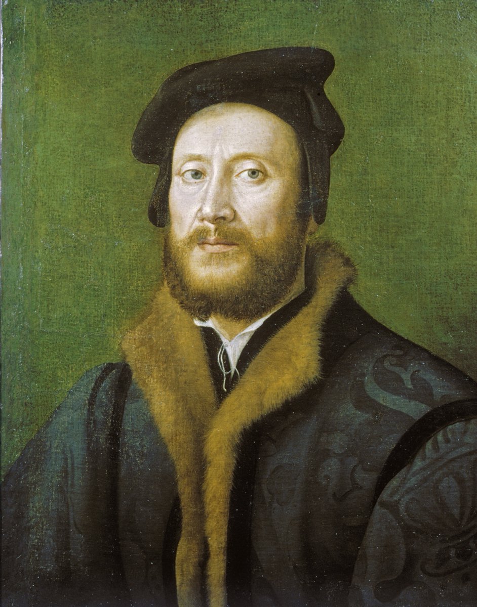 OldPortraiture's tweet photo. Born #OnThisDay in 1475: Italian painter #GiulianoBugiardini (1475-1555)
Portrait of a Bolognese Gentleman in a Fur-lined Coat, ca. 1523-5
#Bugiardini #ItalianRenaissance https://t.co/4nBxyVHDuq