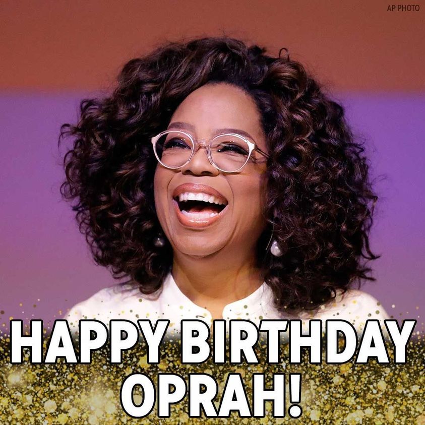 Happy Birthday, Oprah Winfrey! The media mogul and former talk show host turns 68 today. 