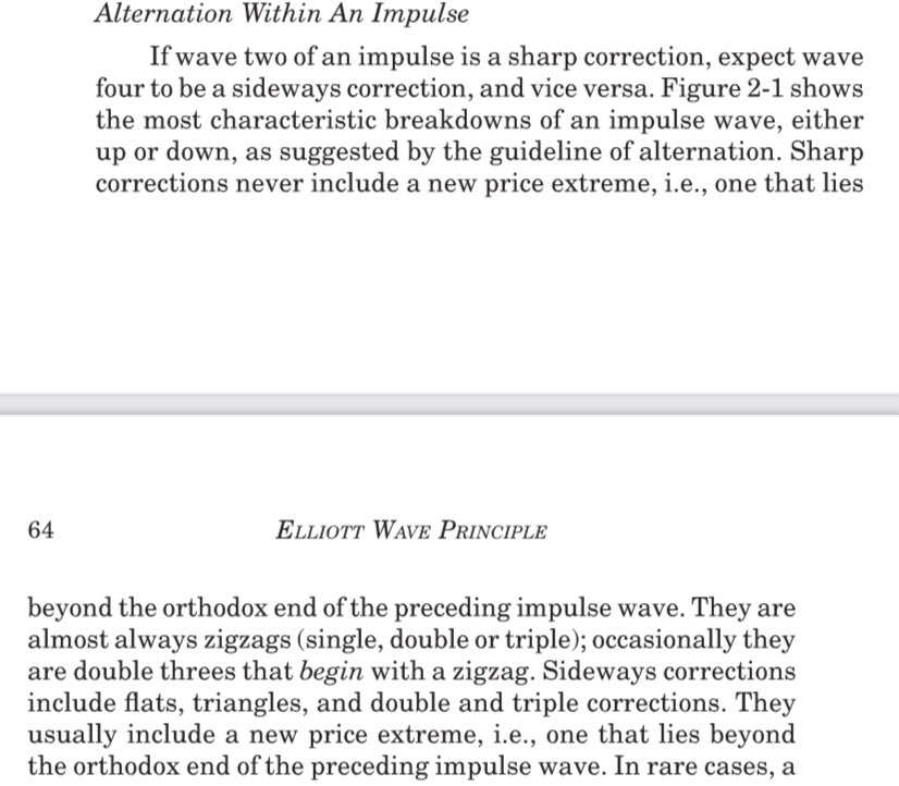 144_SJ's tweet photo. @TAfxcryptolab @TheTradingHubb EW principle clearly says sharp corrections are almost always zig zags (single double or triple). Sideways corrections can include double and triple corrections but its in the word itself- they should be SIDEWAYS, not sharp. Its self explanatory. Sideways vs sharp, not abc vs wxy https://t.co/zkgilOs9mn