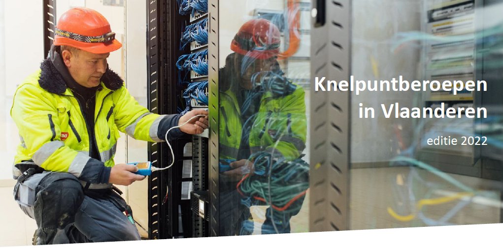 Op de knelpuntberoepenlijst 2022 staan 207 beroepen, dat zijn er 17 meer dan vorig jaar👉 vdab.cc/knelpuntberoep… #knelpuntberoepen #vdab #werk #vacatures