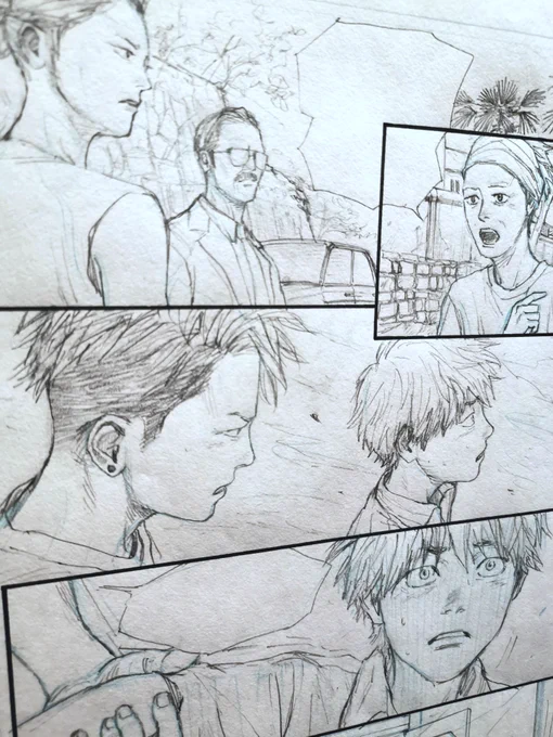 進捗:下描き
予定より1、2日伸びる。
人口密度が上がるとやっぱり。
2話以降は場面転換に加え更に増えるし覚悟しとけ自分👹

#Bxxxx 