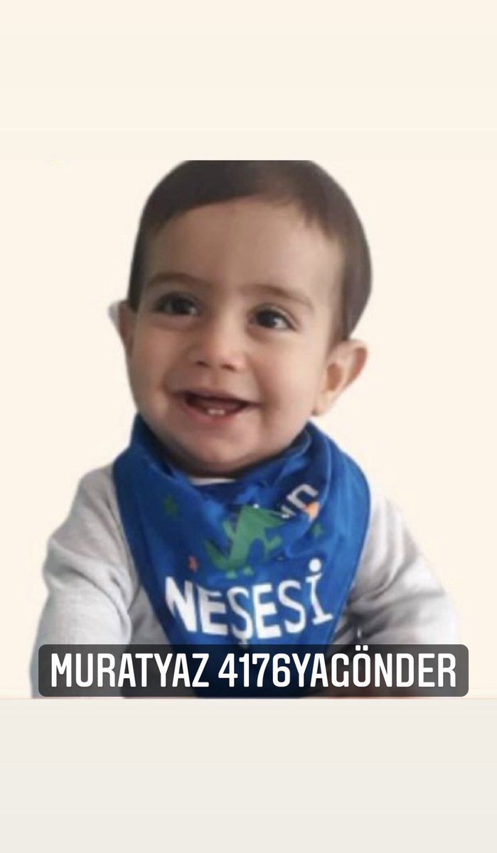 1996Atam's tweet photo. Murat bebeğimizin yaşaması için umut olabilirsin, bazen küçük dokunuşlar hayat kurtarır. Bir küçük dokunuşta sen yapmak istemezmisin.! Haydi dostlar buğünde🙏MURATYAZ  4176YAGÖNDER      @MurataNefesOl https://t.co/66GaeIM9Yo