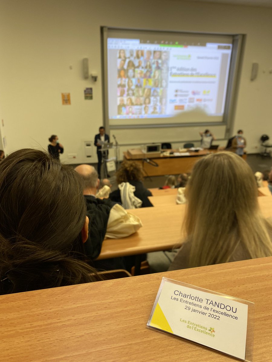 Ravie d’intervenir aux entretiens de l’excellence <a href="/Les_EE/">Les Entretiens de l'Excellence</a> à <a href="/oseisaesupaero/">OSE l'ISAE-SUPAERO</a> pour parler de mon parcours et d’entrepreneuriat à de nombreux jeunes en pleine #orientation ! 
<a href="/ISAE_officiel/">ISAE-SUPAERO</a>