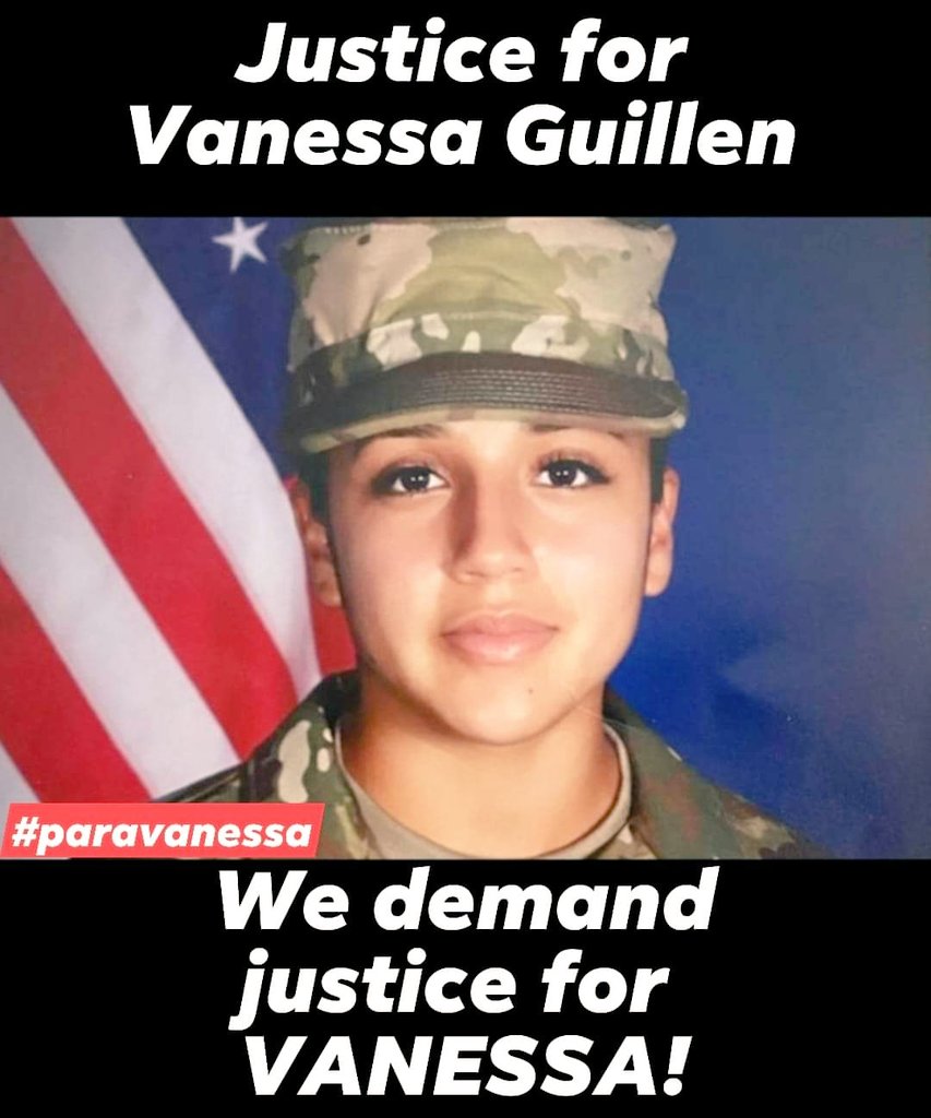 EpicWomenVets's tweet photo. @NPR Been a Crime....
#JusticeForVanessaGuillen
#JusticeForAsiaGraham
#JusticeForLavenaJohnson https://t.co/1aeXHz14RY