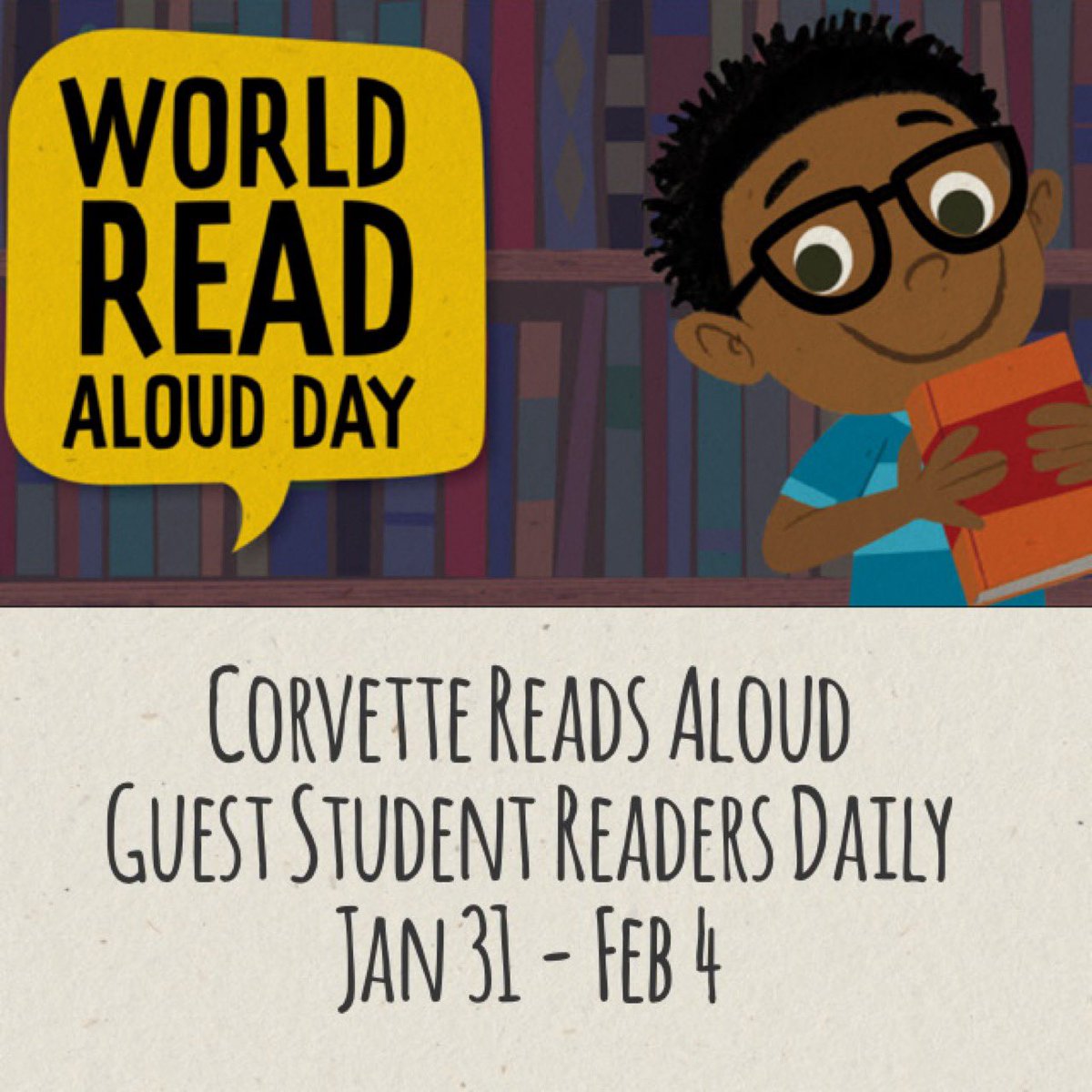 TDSB_Corvette's tweet photo. #ReadAloudWeek in celebration of Literacy and Language. https://t.co/qU7Mdzt9wT