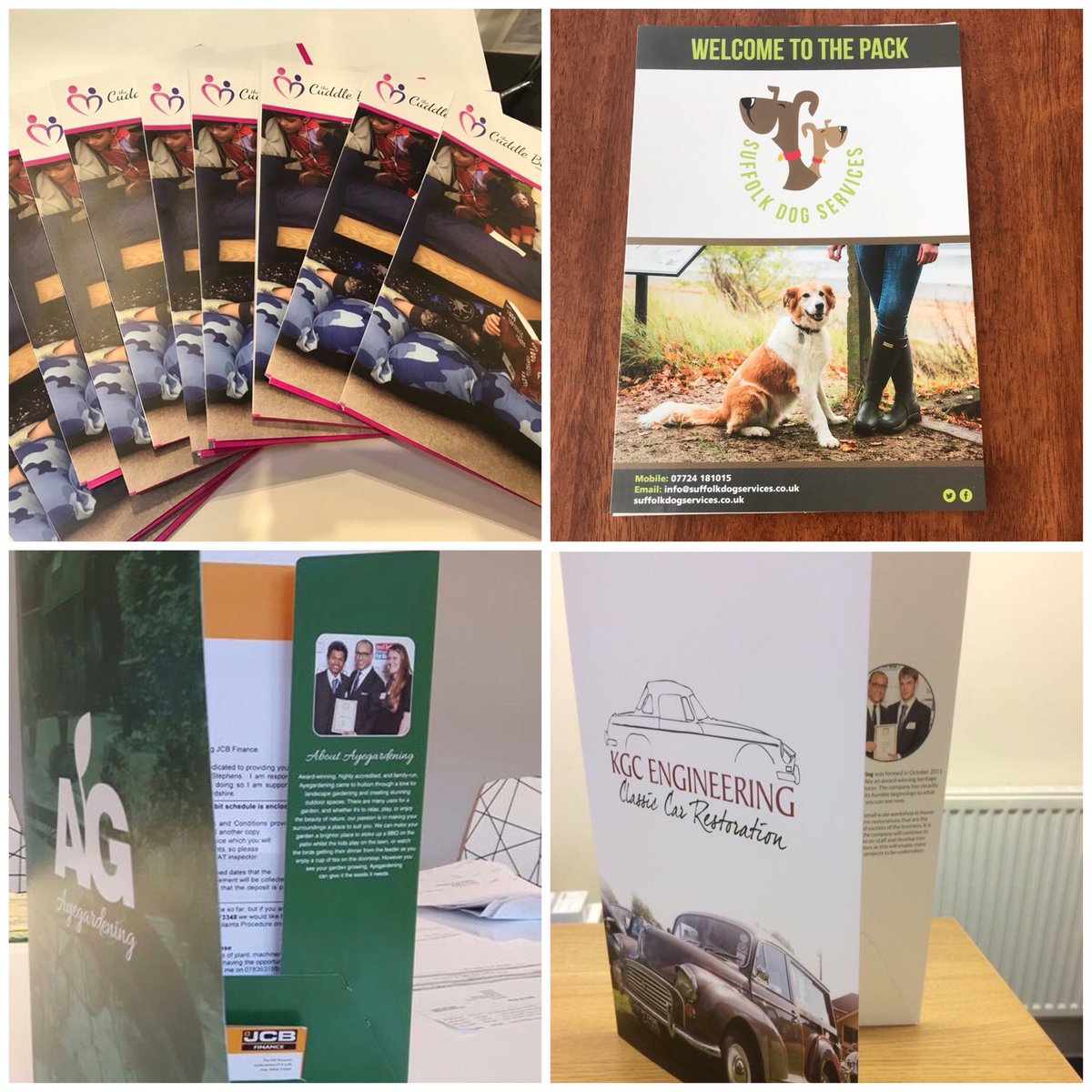 Send out proposals and information about your #smallbusiness in style! Check out aquadesigngroup.co.uk for #folders and more! :-) #Stockport #Suffolk #Surrey #Gloucester