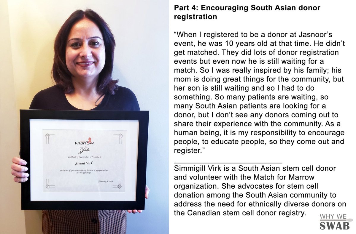 Simmigill story part 4. We are sharing Simmigill’s story to raise awareness about the need for South Asian stem cell donors. Visit stemcellclub.ca/SouthAsian to learn more about how you can become a stem cell donor and help save a life!