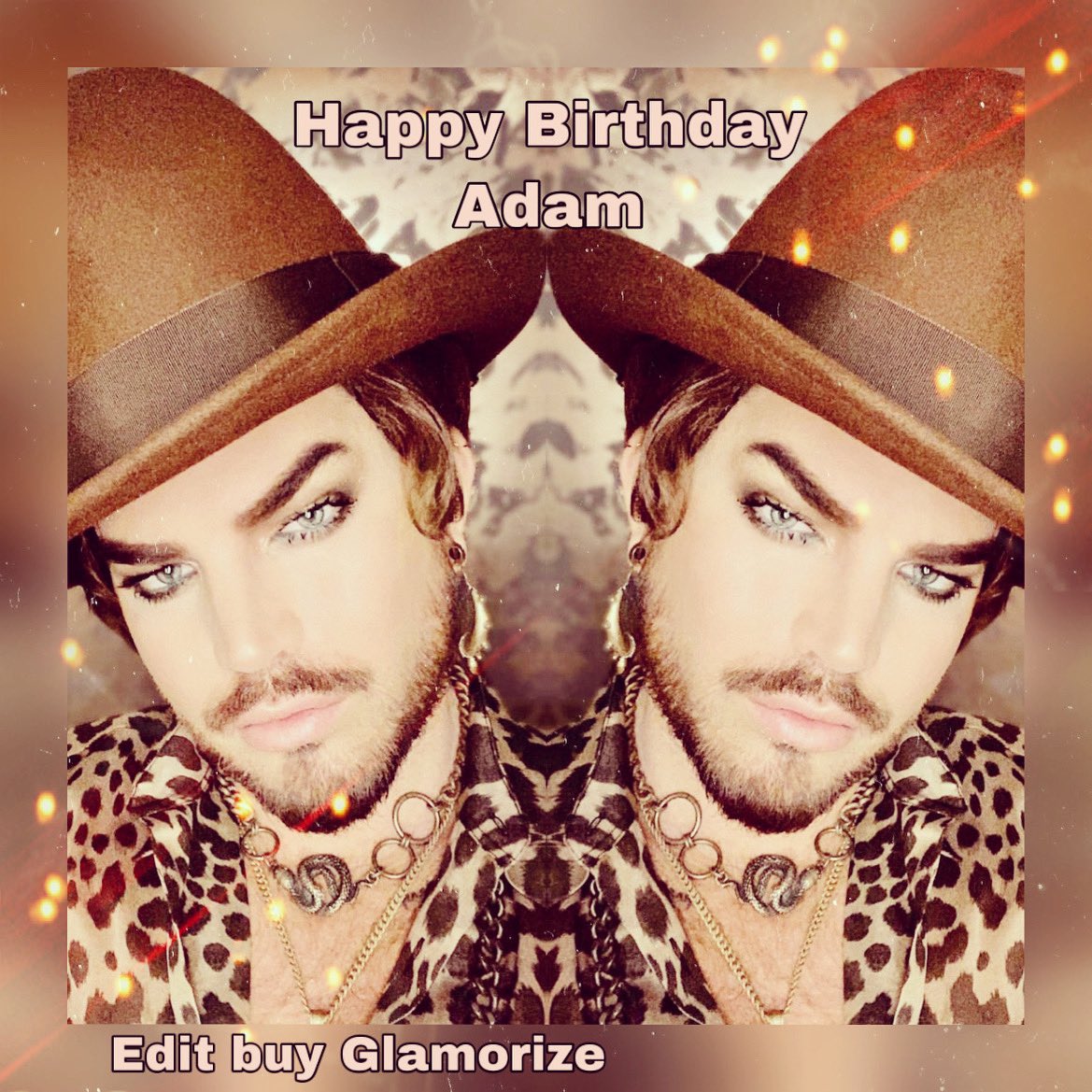 Happy Birthday Adam Lambert   