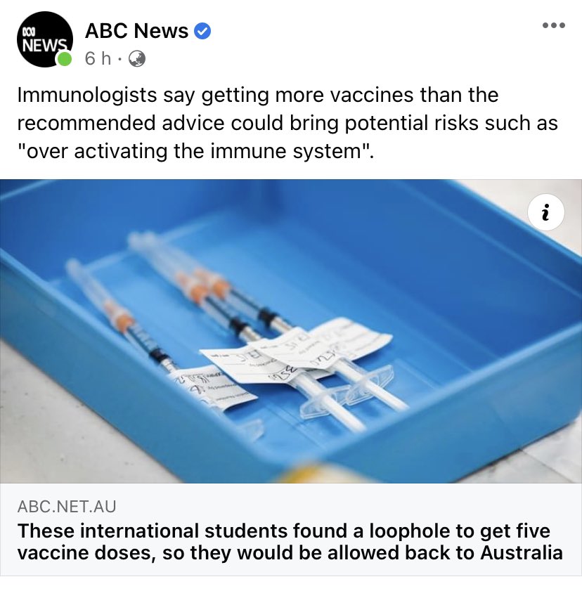 australiantalk's tweet photo. Shouldn’t we be erring on the side of caution? Shouldn’t it be a last resort instead of the only solution? #LongTermTesting #clinicaltrial https://t.co/55ykjXdReI