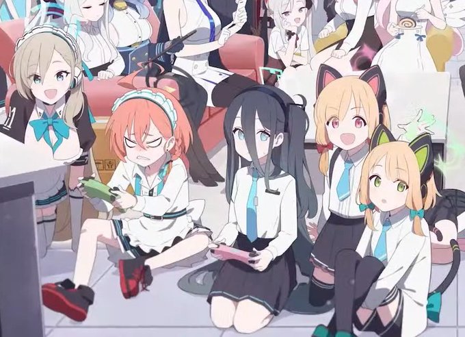 ブルーアーカイブ 時計じかけの花のパヴァーヌ編 公式B2タペストリー