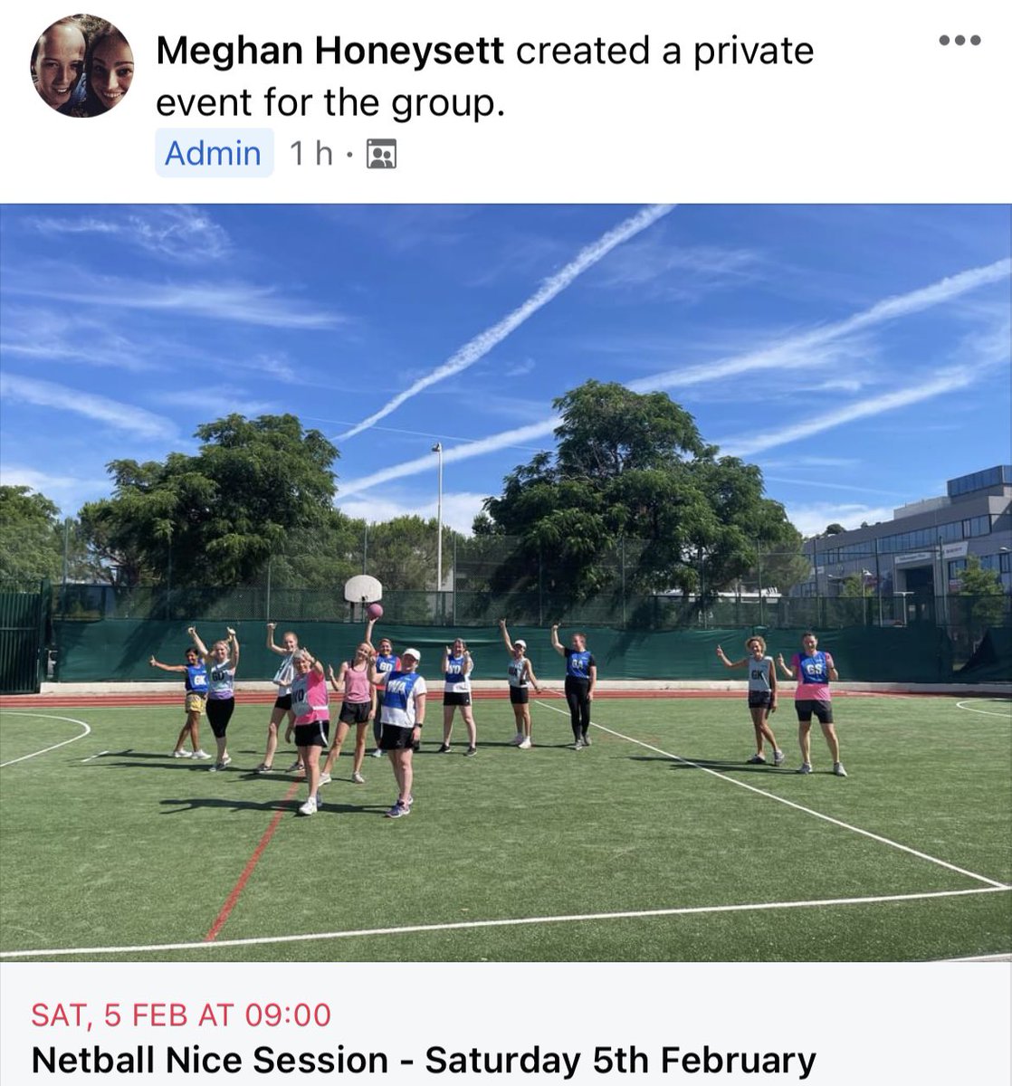 NetballNice's tweet image. Our next session is on Saturday 5th February…🏐 #netballnice #february #everyonewelcome