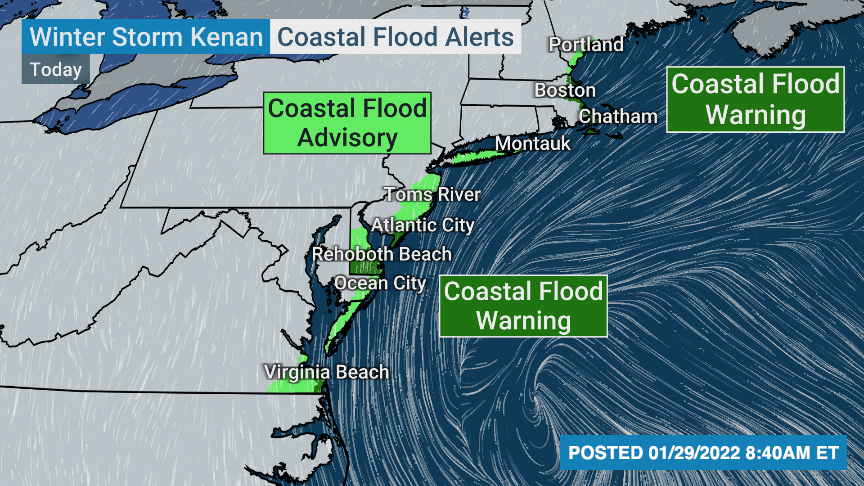 weatherchannel's tweet image. This nor'easter is really churning up some high tides in the coastal Northeast! Coastal Flood Alerts are in full effect for parts of the region.

Tune into The Weather Channel's LIVE coverage to make sure you stay in the know!