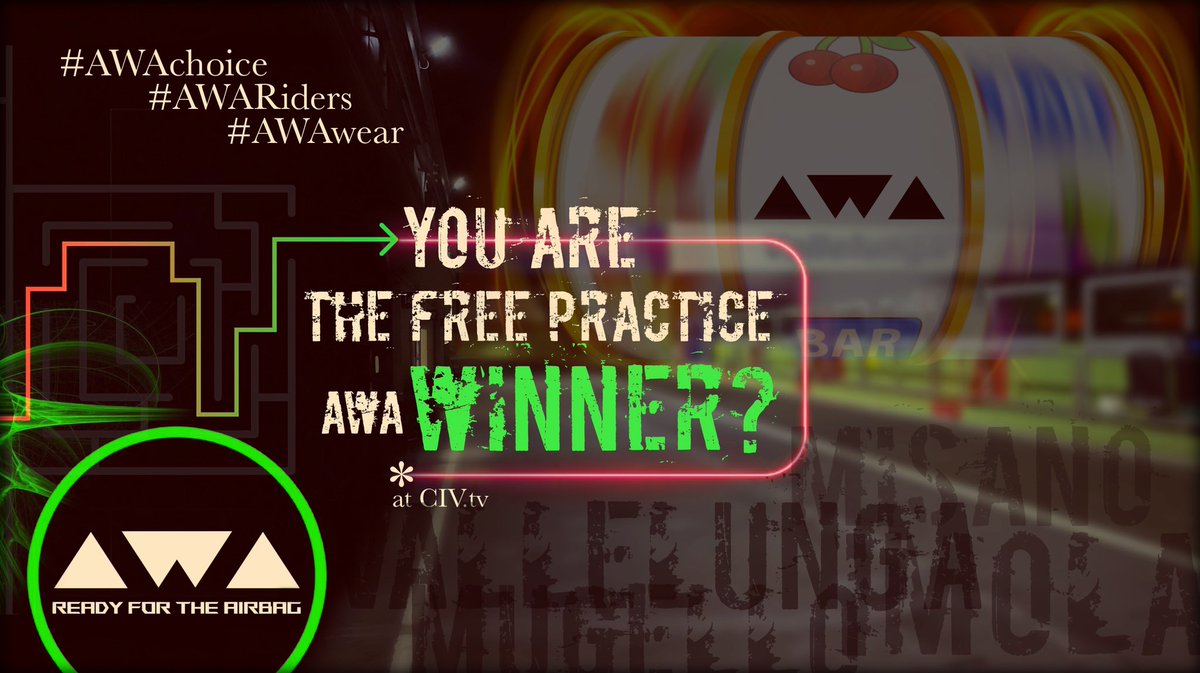 awa_racing's tweet photo. #AWAjackpot🎰 

*Ad ogni Lunedì prima di ogni Weekend di Gara per tutto il Calendario del https://t.co/VB418JIBbt 2022 sorteggeremo uno dei nostri #AwaRiders partecipanti al @CIVtv 

Segui #info nel link del post completo!

https://t.co/OGkA9qtc35 https://t.co/5yYG2HrP3v