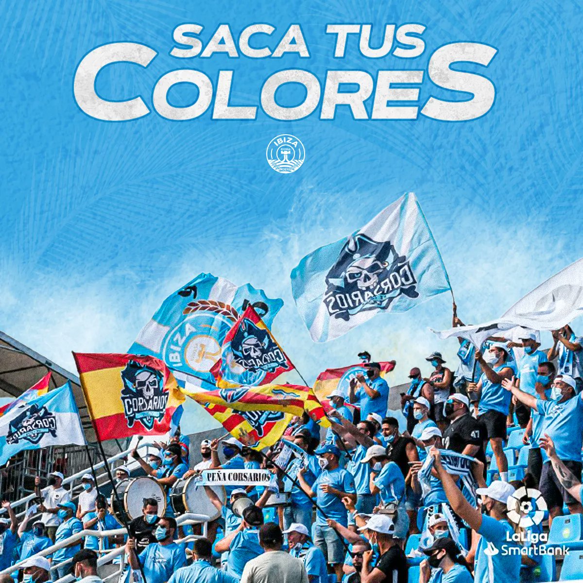 ibizaud's tweet photo. Este lunes... ¡Saca tus colores! 🔹👕🔹

🟦 Lleva la camiseta al trabajo, colegio, gimnasio...

Y después ven a Can Misses con tu camiseta celeste y apoya al Ibiza 💪

#VamosIbiza 💙 | #Ibiza https://t.co/1JV1bZkhku