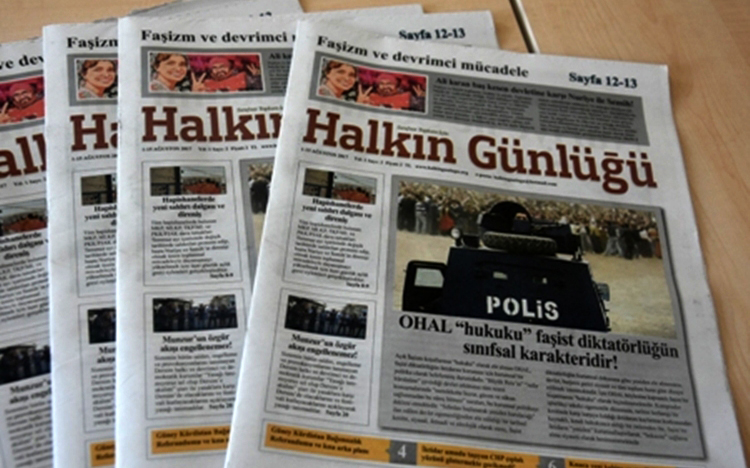 Gazetemizin internet sitesi halkingunlugu3.org'a  Bilgi Teknolojileri ve İletişim Kurumu (BTK) kararıyla erişim engeli getirildi. 

Yeni sitemiz en kısa sürede aktif olacak. Devrimci basın susturulamaz!