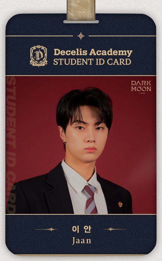 Decelis Academy Student ID Card #DARKMOON_Jaan #Decelis Every Sunday with #DARKMOON Now available to read on link in bio. #ENHYPEN #다크문_달의제단 #DARKMOON_THEBLOODALTAR #黒の月_月の祭壇 #네이버웹툰 #네이버시리즈 #WEBTOON #Wattpad #LINEマンガ