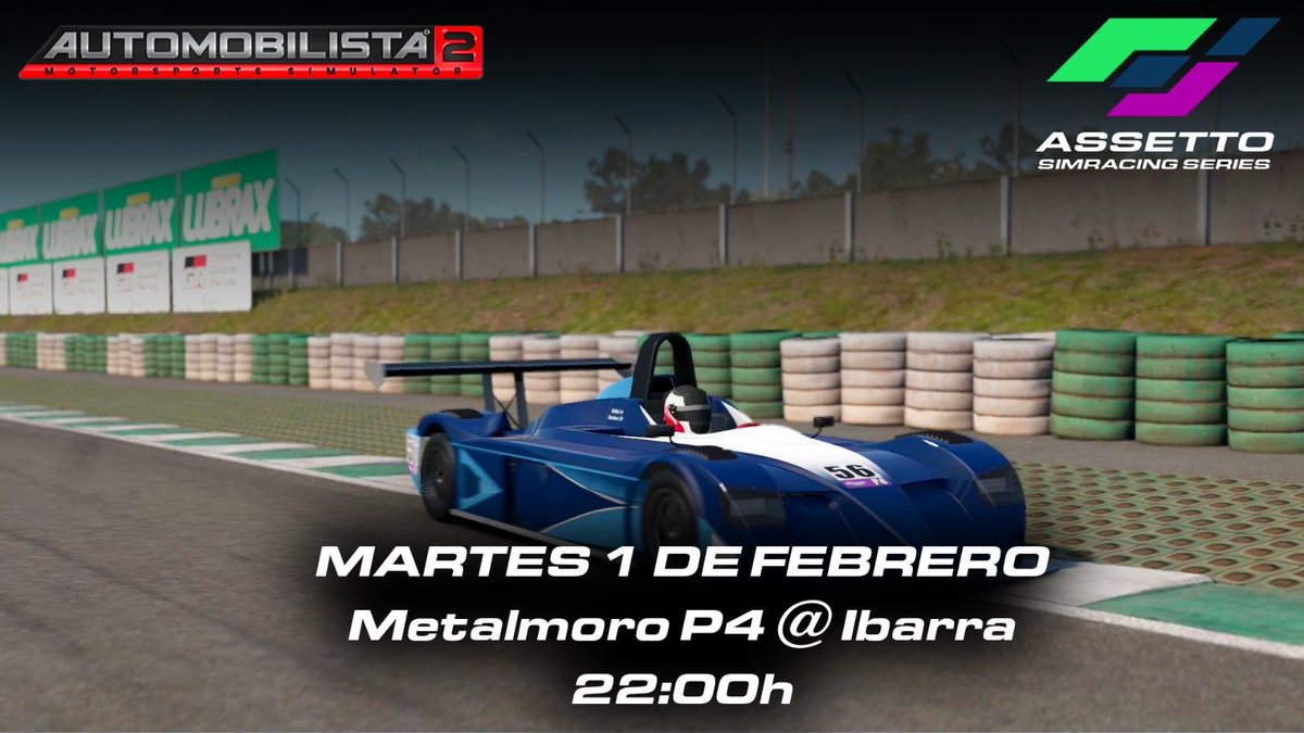 Os esperamos a todos el próximo martes para correr en nuestro evento gratuito de AMS2. No os lo perdáis!!

Toda la información en nuestro Discord, lo podeis encontrar en la biografía.