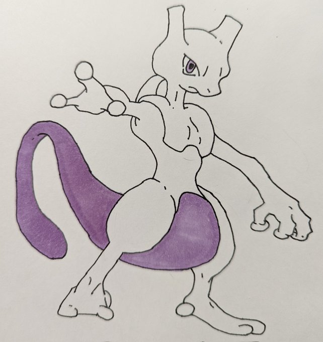 ミュウツーのtwitterイラスト検索結果