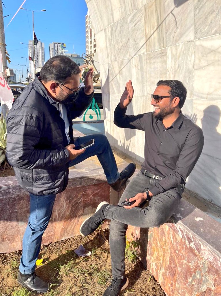 AtifTalks's tweet photo. After defeating the #coronavirus
Once again we are all on the field
#Karachi #MQMProtest
@QaseemSaeed
@shujaat777
@HassanAbbas01 https://t.co/QPxtQTDGj8