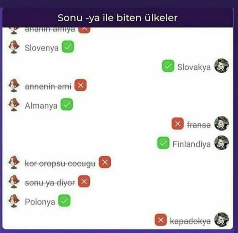 öğrencilerim yanlis cevap verince ben olur gibi