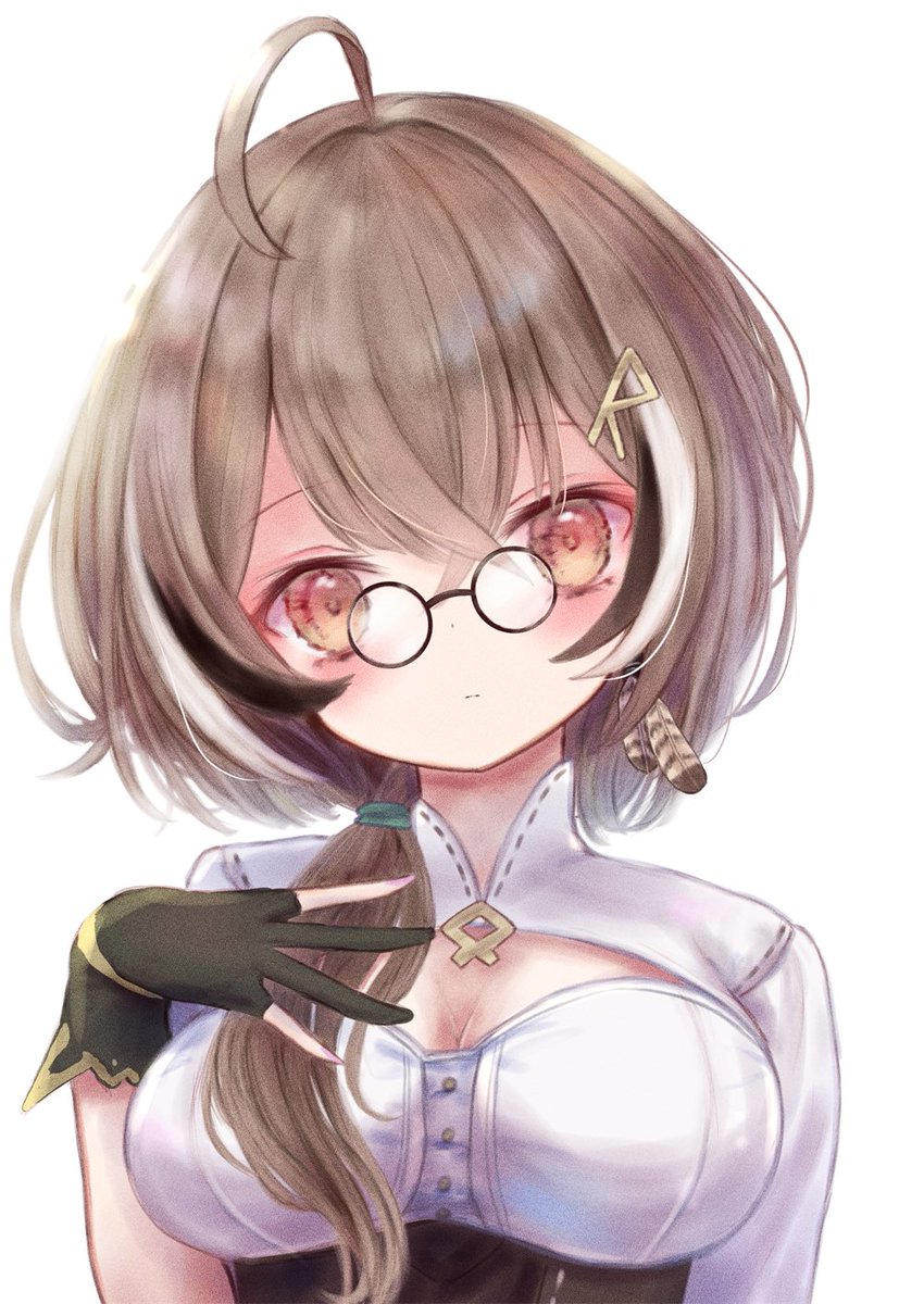 七詩ムメイ 「⚯
 #drawMEI 
 #ムメ絵 」|めぐりん( 'ω')₌₃のイラスト