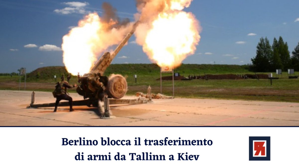 OsservatorioRus's tweet photo. 🇩🇪🇪🇪🇺🇦 La #Germania ha rifiutato di rilasciare all’#Estonia i permessi per l'esportazione di alcune #armi di origine tedesca a #Kiev. Al centro della discussione c’è il D-30, un #obice da 122 mm.
▶️ https://t.co/PzNGaGxI2A https://t.co/MpdE1ZJfeG