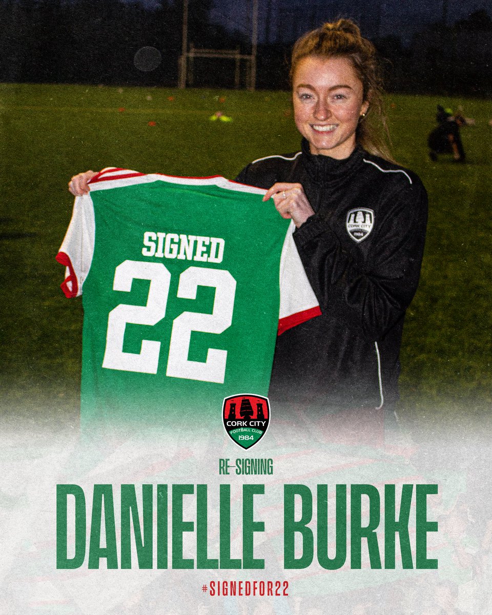 CorkCityFCWomen's tweet photo. ๐ฆ๐พ๐๐ฎ๐ฑ ๐ก๐ฒ๐๐ ๐ฐ
Weโll be announcing our 2022 squad over the coming days & weeks, starting today! โ๐ผ
Danielle Burke & Kate OโDonovan are the first pair to have #SignedFor22
#CCFC84 https://t.co/Igpk72ogMC