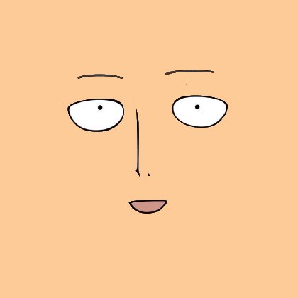 Reuchee on X: Saitama face from one punch man