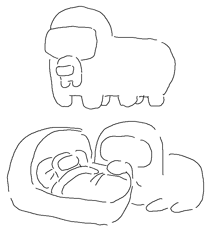 drew among us babies when i had a fever 