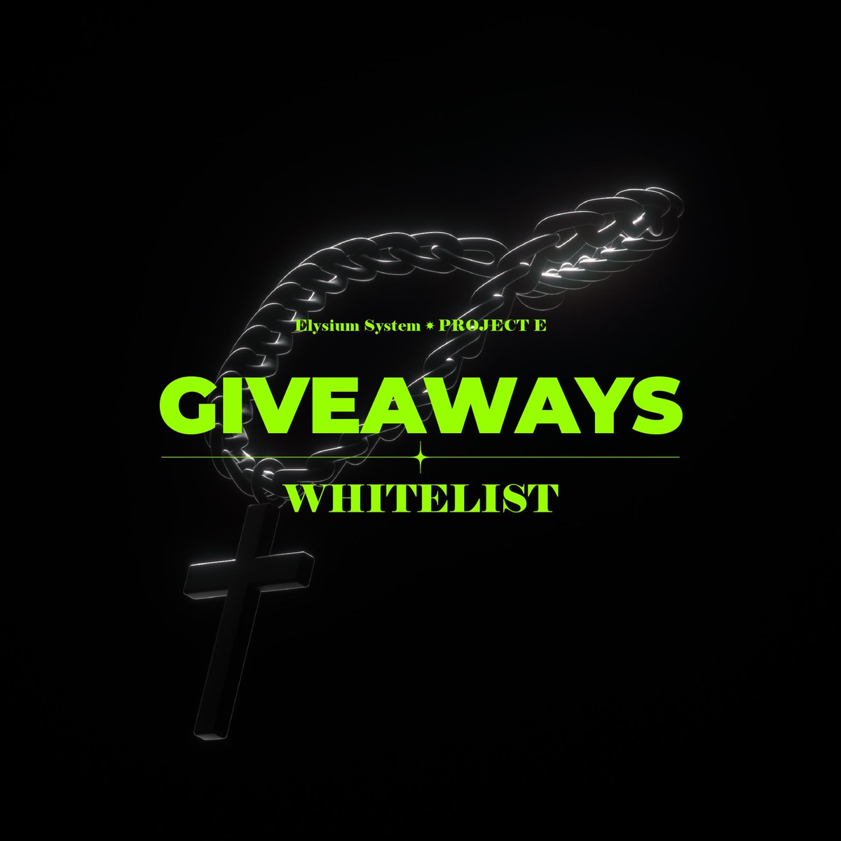 Giveaway 3 whitelist spots on this tweet: 👇 • Follow @elysium_system • Retweet and like this tweet • Tag 3 Friends in the comments Winner pick in 48hr. #ProjectE #Whitelist