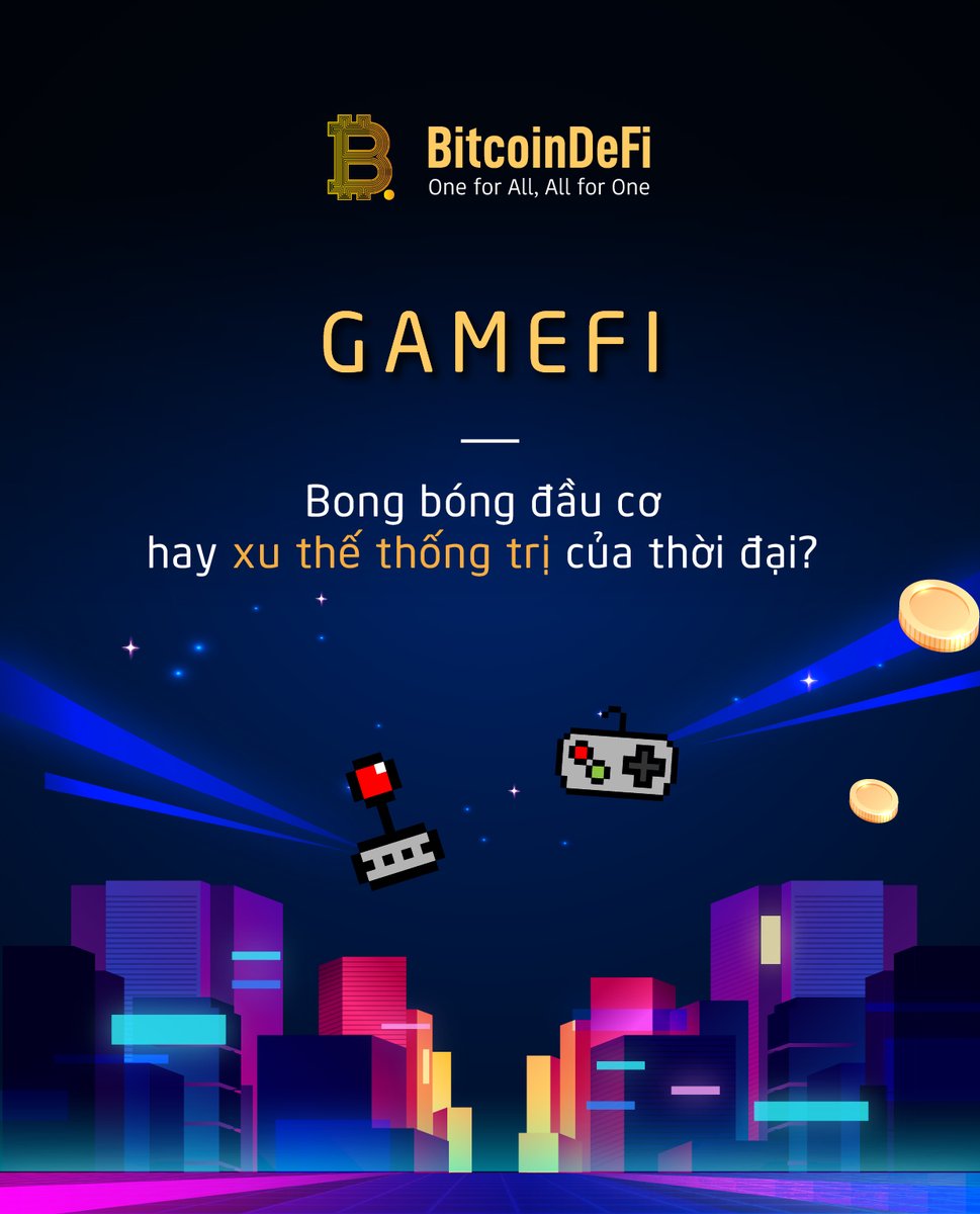 🎮 𝐆𝐚𝐦𝐞𝐅𝐢: 𝐁𝐨𝐧𝐠 𝐛𝐨́𝐧𝐠 đ𝐚̂̀𝐮 𝐜𝐨̛ 𝐡𝐚𝐲 𝐱𝐮 𝐭𝐡𝐞̂́ 𝐭𝐡𝐨̂́𝐧𝐠 𝐭𝐫𝐢̣ 𝐜𝐮̉𝐚 𝐭𝐡𝐨̛̀𝐢 đ𝐚̣𝐢?
bit.ly/3rdksS1

Đăng ký tài khoản BitcoinDeFi
bit.ly/BitcoinDeFi_Si…

Project Kit 
bit.ly/BitcoinDeFi_Kit

#BTCDF #BitcoinDeFi #BitcoinDeFiVietnam