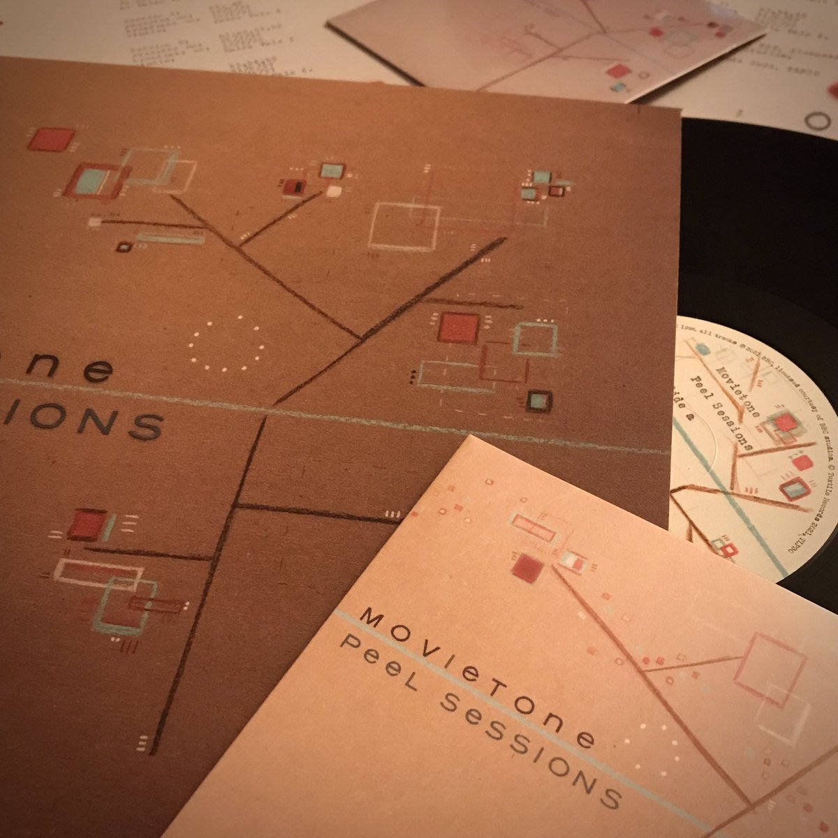 We’ve never had so many pre-orders as we had for the Movietone Peel Sessions album, and I’m so glad that people are as excited as we are about this record! Just got the last of the overseas pre-orders into the post this morning, and have restocked if you haven’t ordered yours yet