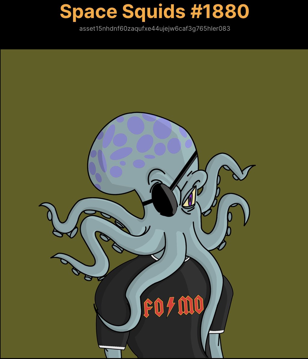 Qliz92's tweet image. #NFTs #squid #spacesquid #squidsthenewquid #newsquidsontheblock
 🦑💥@SpaceSquidsNFT 🦑💥
Four more of the boys…