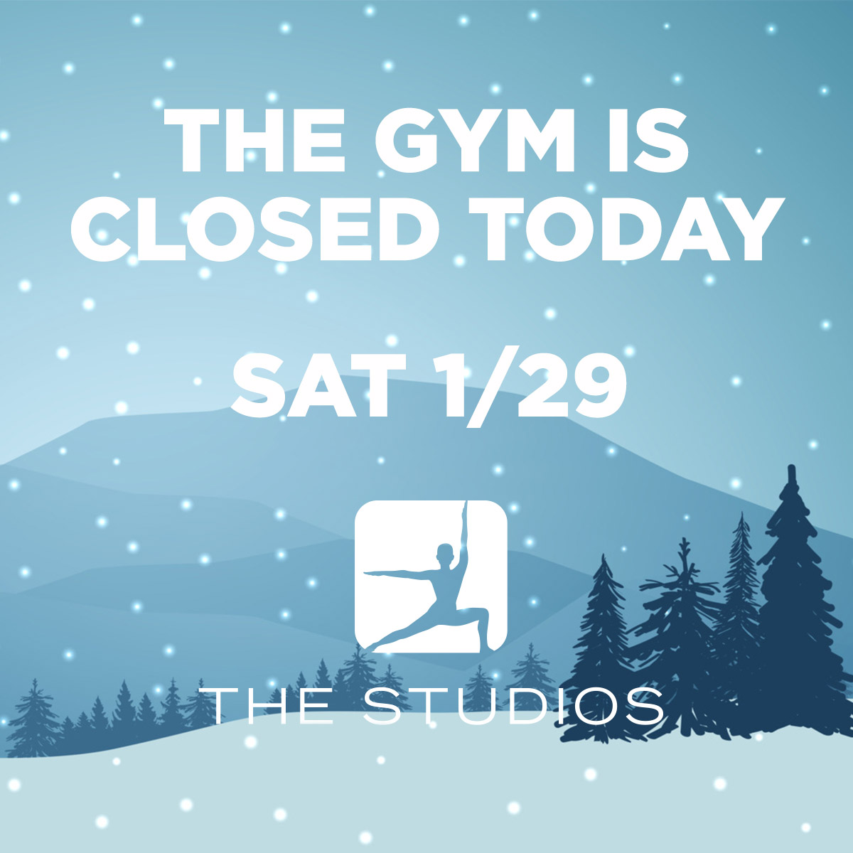 StudiosatPBF's tweet photo. Stay safe and warm! ❄️ https://t.co/iTnpqWsYFR