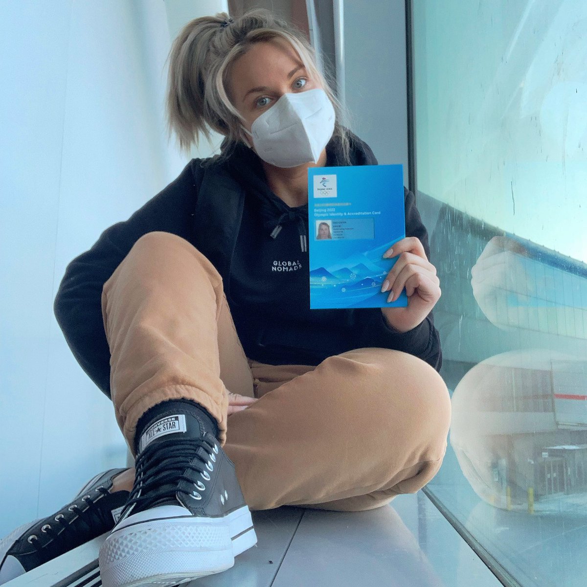 Heated vest activated ✔️

couldn’t be more excited to be heading to Beijing for the Olympic and Paralympic Winter Games. ✈️ 

Let’s do this. 

<a href="/worldcurling/">World Curling</a> <a href="/Beijing2022/">Beijing 2022</a> <a href="/Olympics/">The Olympic Games</a>