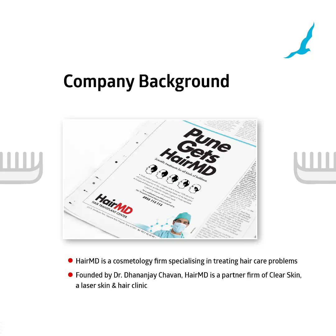 SeagullAds's tweet image. Take a look at our work for HairMD, a reputed cosmetology firm based in Pune. 💯🙌

#HairMD #CaseStudy #ClientCaseStudy #OnlineMarketing #AdvertisingAgency #SeagullAdvertising
