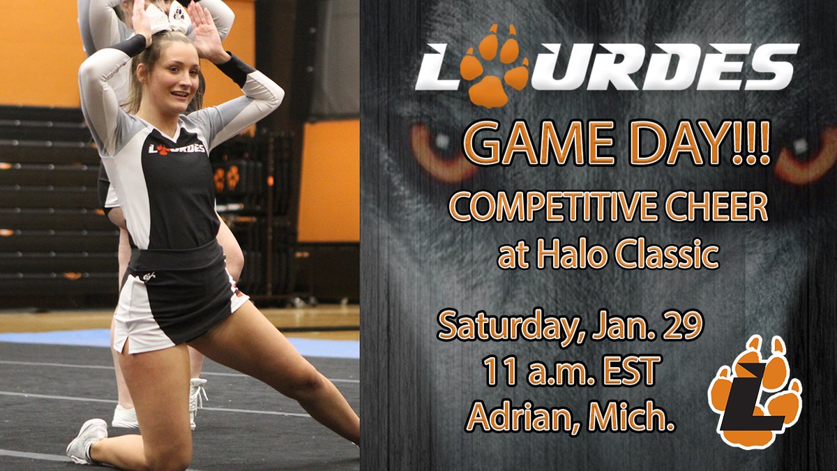 LourdesSports's tweet photo. Lourdes opens the 2022 cheer season this afternoon heading to Siena Heights! #GrayWolfNation
Live video - https://t.co/2OH7uaWRwa https://t.co/l6lxXGLg8H