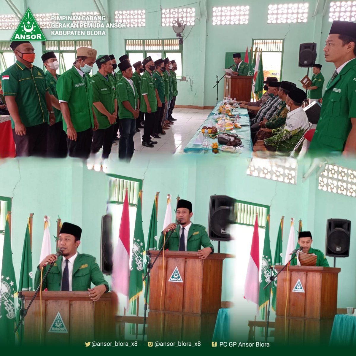 KangMahrusAli's tweet photo. Roda organisasi harus terus berputar umtuk menebar manfaat bagi umat.
Konferancab PAC GP Ansor Japah, dan pelantikan PR GP Ansor se Kec japah
Kabupaten Blora..
#AnsorBlora https://t.co/Q45AAs6PAl