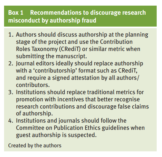 BMJ_EBM's tweet photo. ✏️ Guest authorship as research misconduct: definitions and possible solutions

An in-depth analysis by EH Morreim and Jeffrey C Winer

▶️ https://t.co/ydIjTjUV5n https://t.co/8aPtBRuoE1