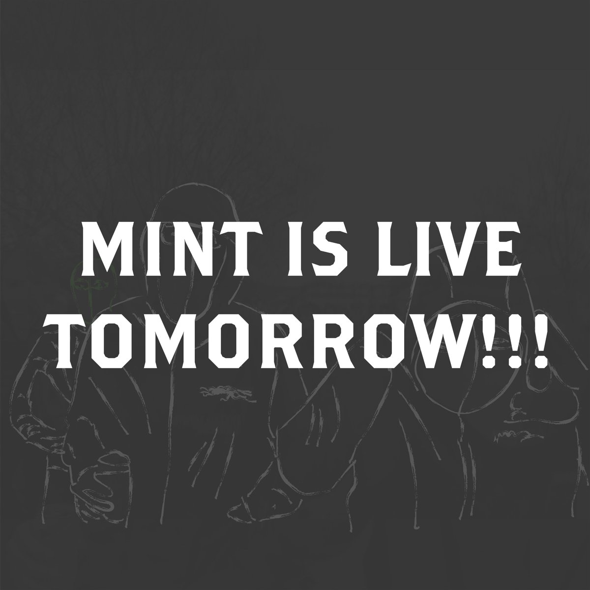 Hello everyone, the big moment is almost here! 🧨 Tomorrow is minting day! 😎 #ultrasnft #nftart #mintingday