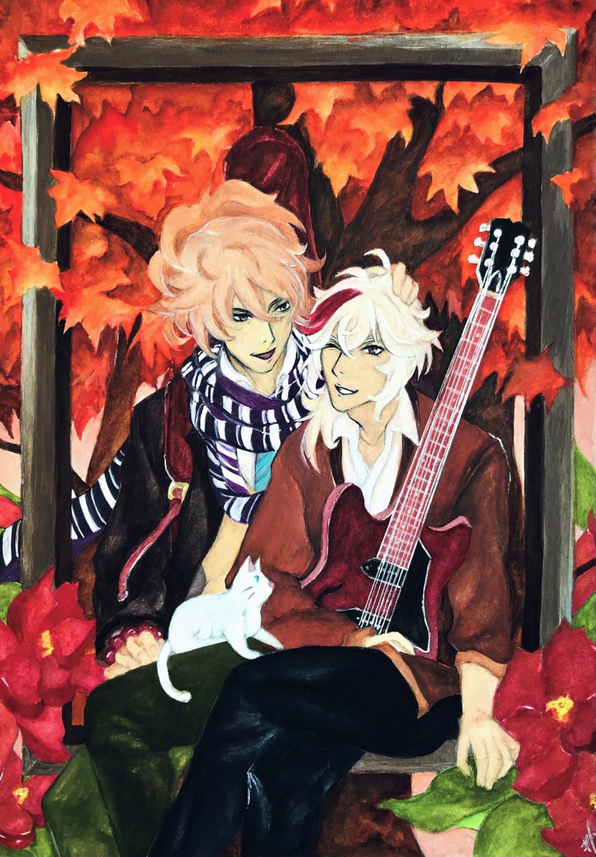 Final illustration for <a href="/Tomozuha_MB/">Book Club 📌 @ Tomozuha/Kazutomo Mini-Bang 🐱🍁</a> 🐱🍁 <a href="/aoiberrie/">nari💭💤🎮</a> and I drew for <a href="/bitingist/">saved @</a>’s fic: memento in spring, a Given AU! Thank you so much for the fun collab ❤️ Do check out their lovely works below (links in thread!)

✦ archiveofourown.org/works/36709405

#tomozuha #genshinimpact #原神