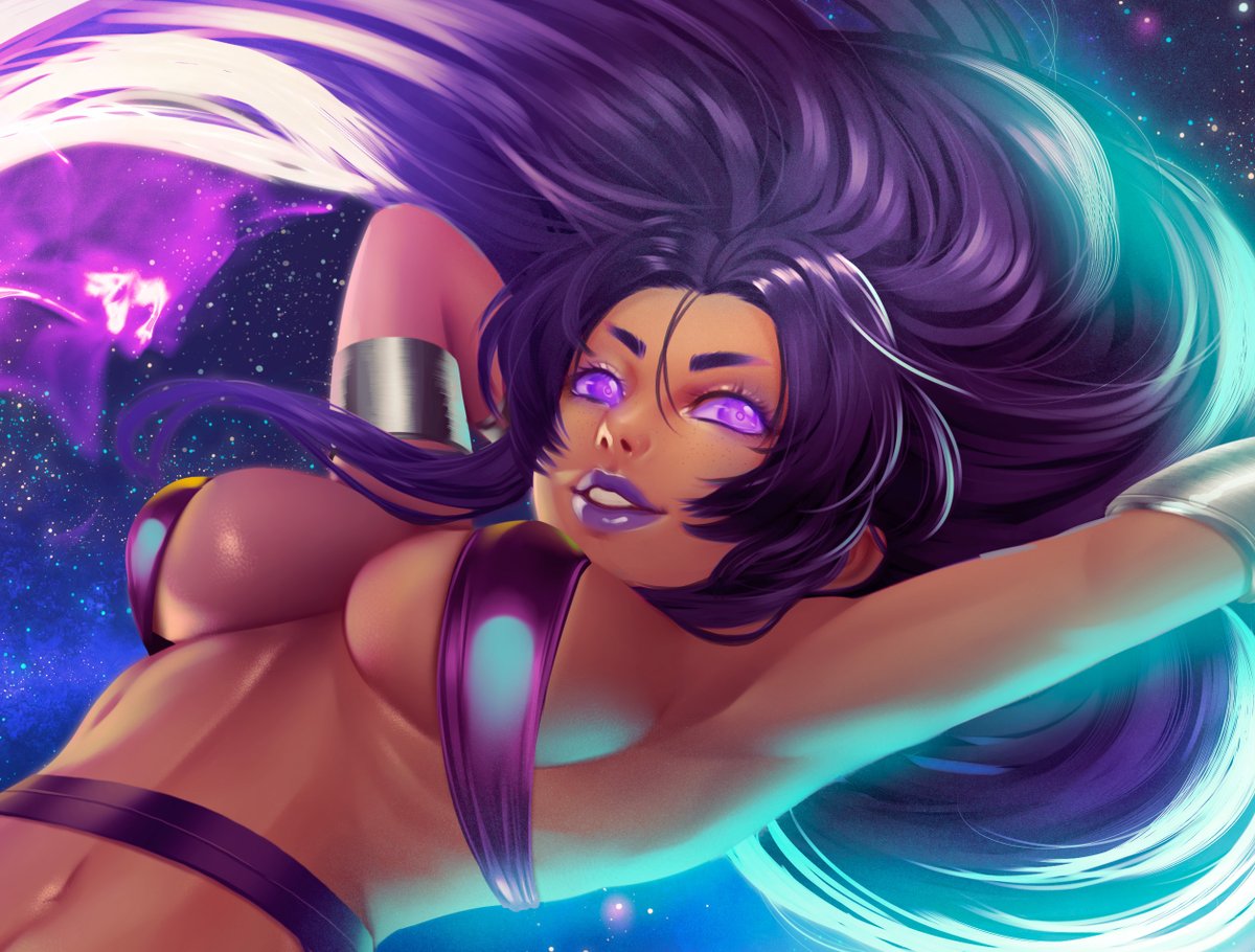 Starfire - Blackfire lingerie High quality:https://patreon.com/darkra https...