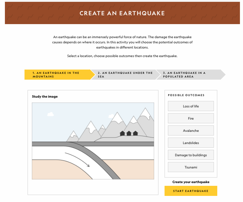 What is an earthquake? Where and why do they happen? 

Explore our Forces of Nature interactive with new animations, videos, &amp; survivor stories. on.natgeo.org/6012KG64M 

#GeographyTeacher #SciChat #ThatsGeography