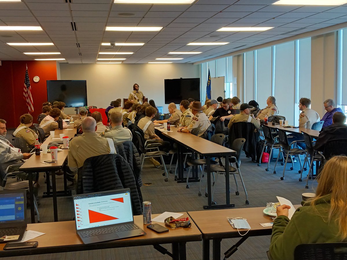 Our largest LLD ever is kicking off now - almost 70 lodge leaders in attendance!